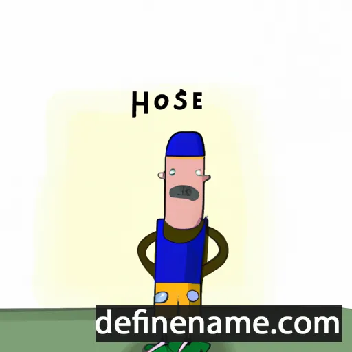 cartoon of the name Hosep