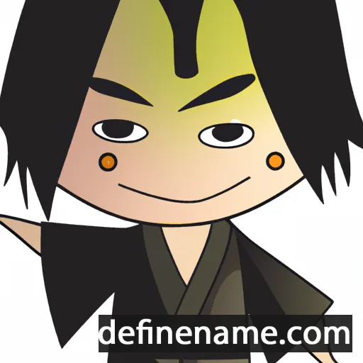 cartoon of the name Hoshihito