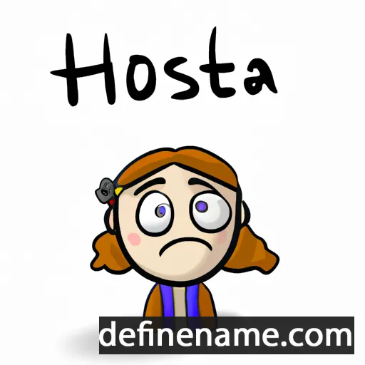 Hostia cartoon