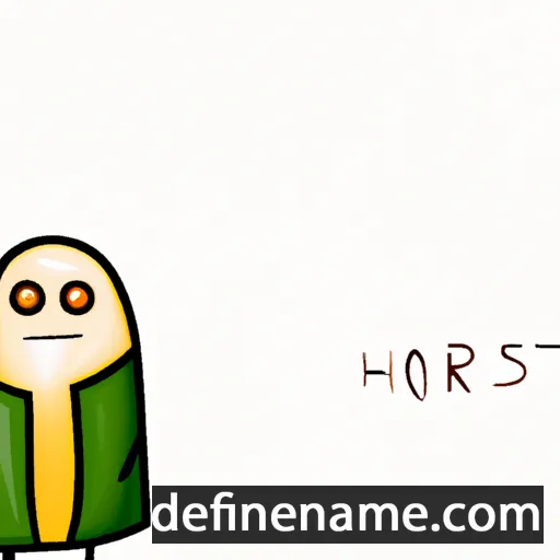 Hostirad cartoon