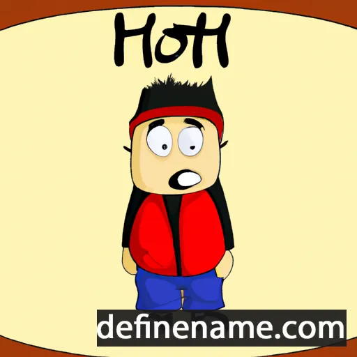 cartoon of the name Hotah