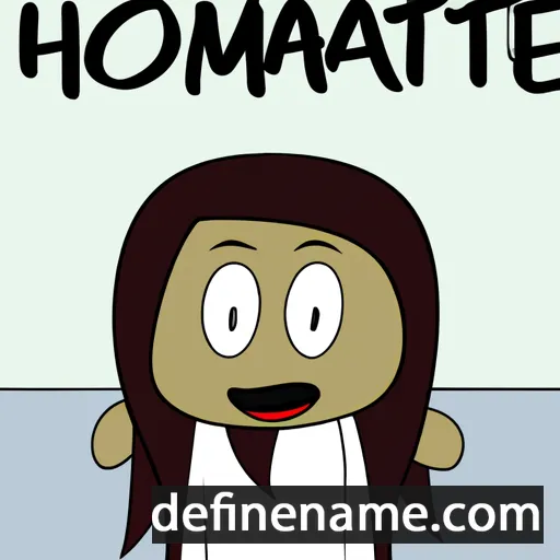 Hotómanéé'e cartoon