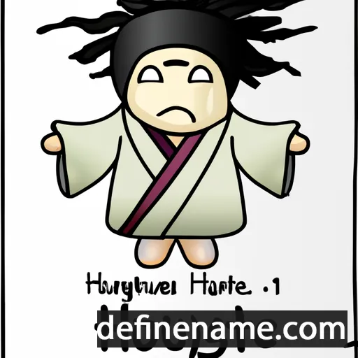 cartoon of the name Hougetsu