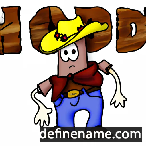 cartoon of the name Howdy