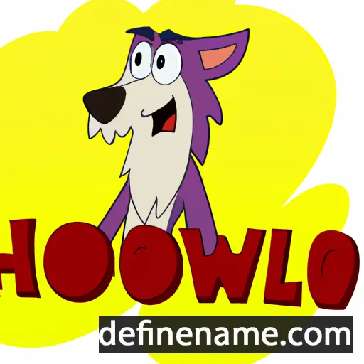 cartoon of the name Howl