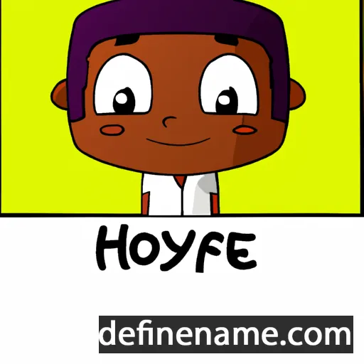 cartoon of the name Hoyte