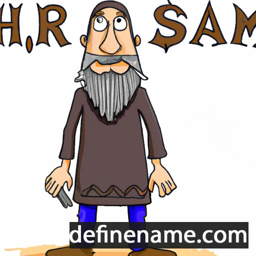 cartoon of the name Hrastimir