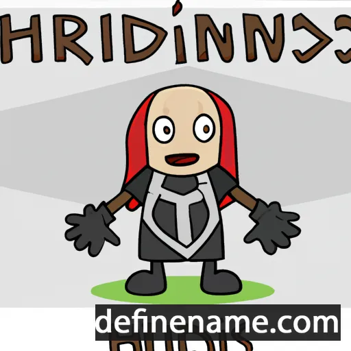 cartoon of the name Hraundís