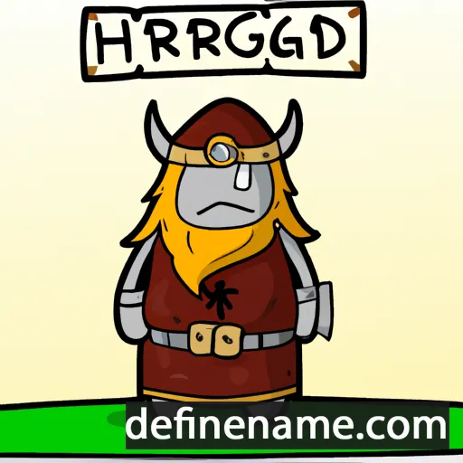 cartoon of the name Hrímgarðr