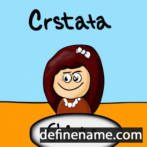 cartoon of the name Hristea