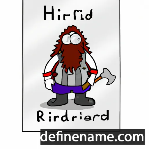 Hróðbjartr cartoon