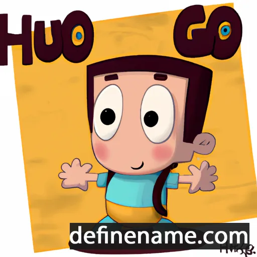 cartoon of the name Húgó