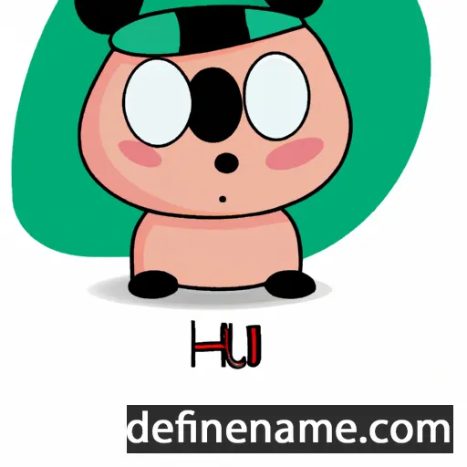 cartoon of the name Húni