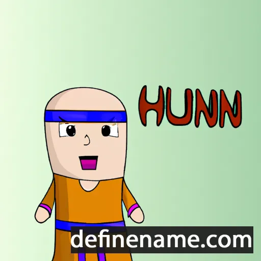 Húnn cartoon