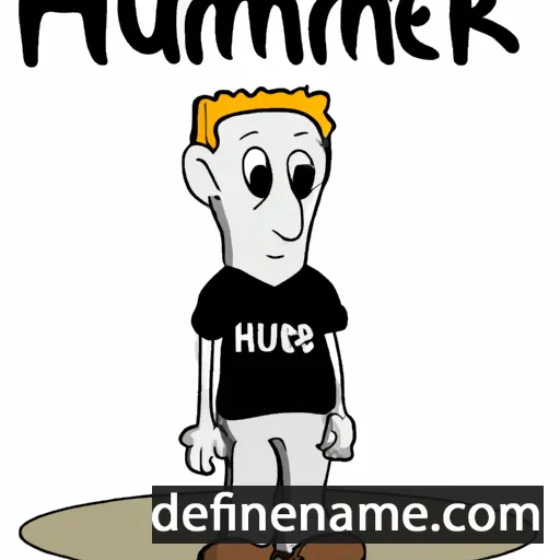 cartoon of the name Hümér