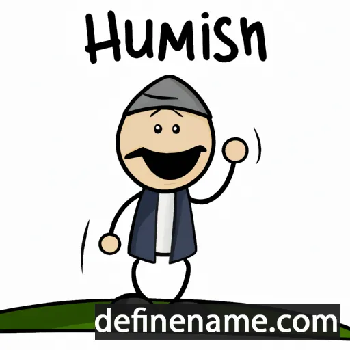 cartoon of the name Hüsamettin