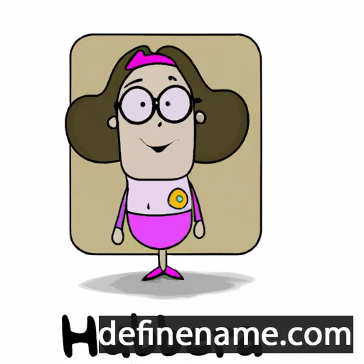 Huberta cartoon