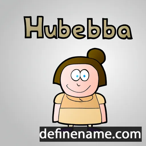 Hubertha cartoon