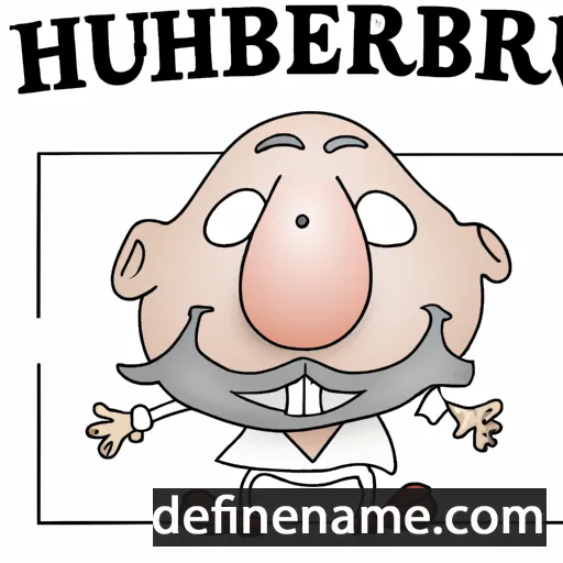 cartoon of the name Hubertinus