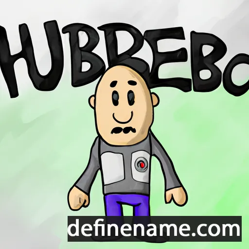 cartoon of the name Huberto