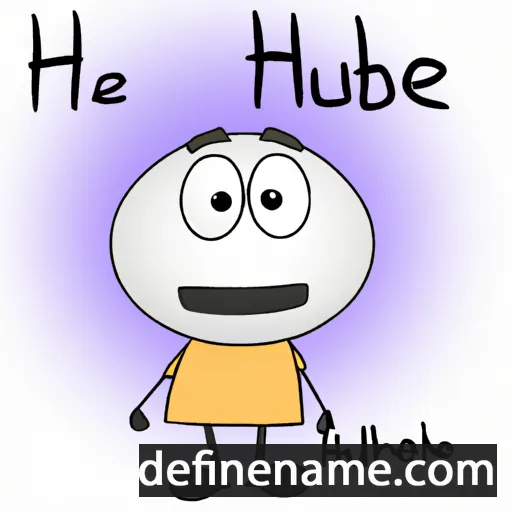 cartoon of the name Hubie