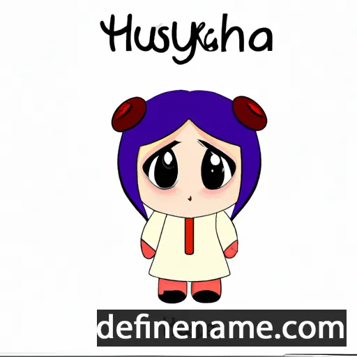 cartoon of the name Huchuysisa