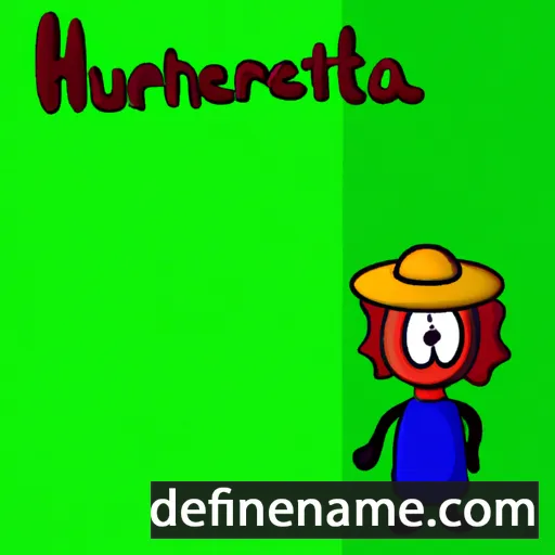 Huertaya cartoon