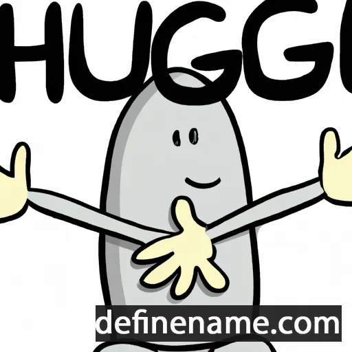 cartoon of the name Hug