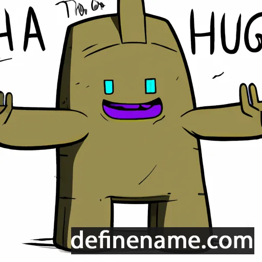 Hugborg cartoon