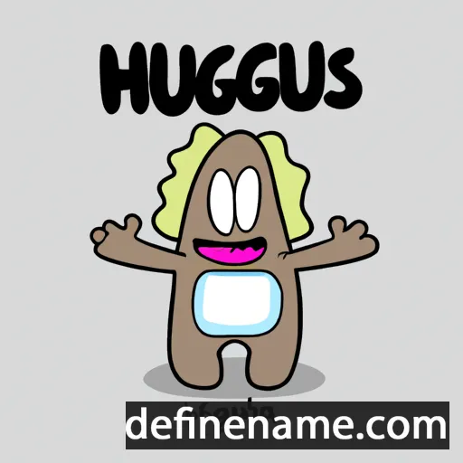 Hugdís cartoon