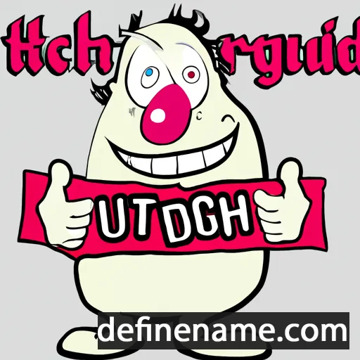 cartoon of the name Hugdietrich