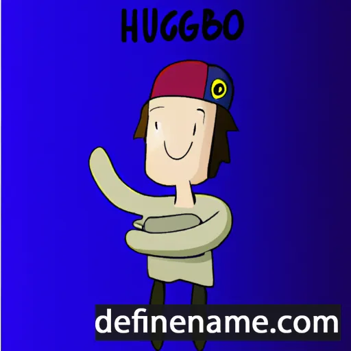 cartoon of the name Hugobert