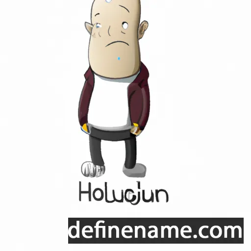 cartoon of the name Hugolin