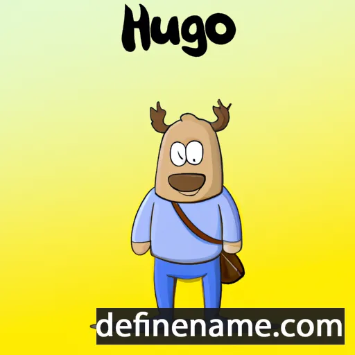 cartoon of the name Hugor