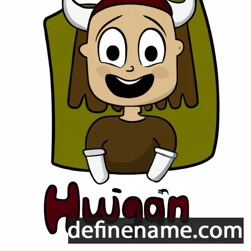 Hugrún cartoon