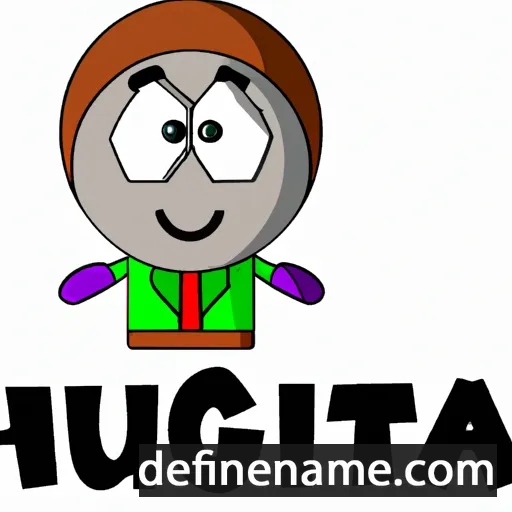 Hugueta cartoon