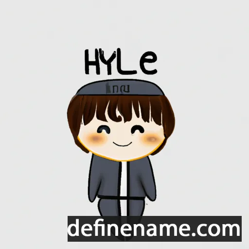 cartoon of the name Hui-yeol