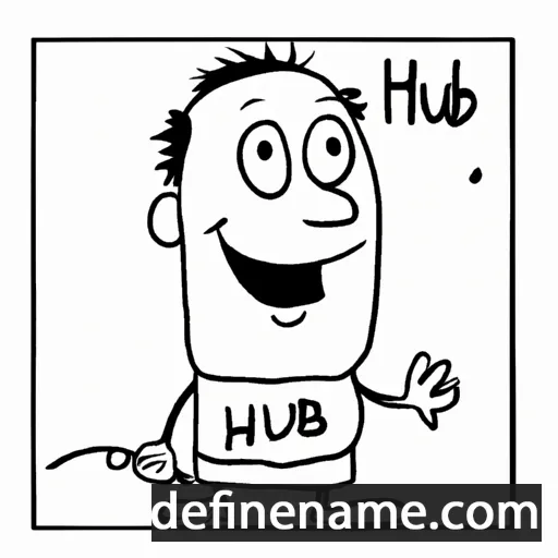 cartoon of the name Huib