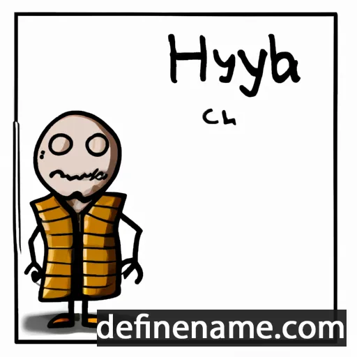 cartoon of the name Huldrych