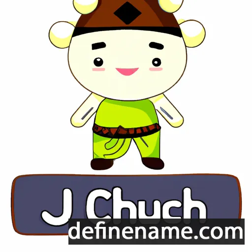 cartoon of the name Hulichan