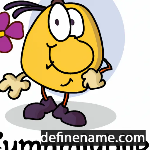 cartoon of the name Humbelin