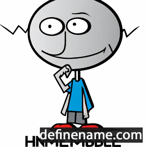 cartoon of the name Humble-mind