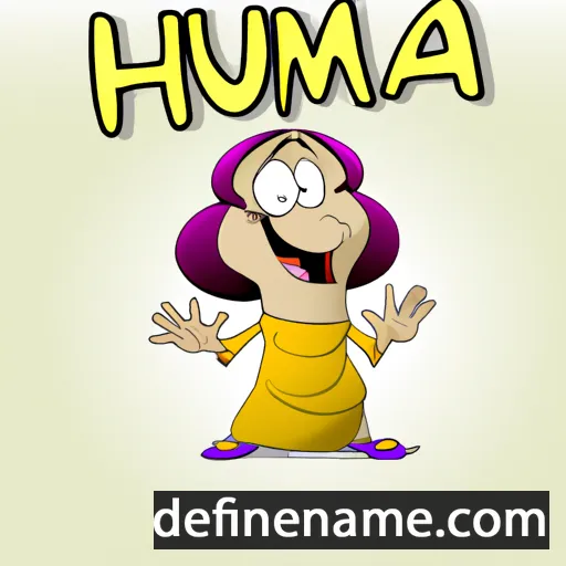 cartoon of the name Humfra