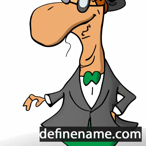 cartoon of the name Humfredo