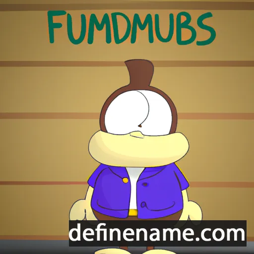 cartoon of the name Humfredus