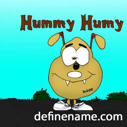 cartoon of the name Humfrey