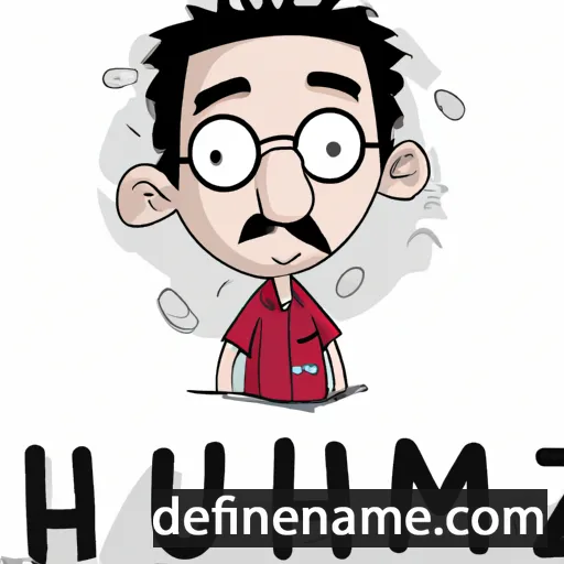 cartoon of the name Humzah