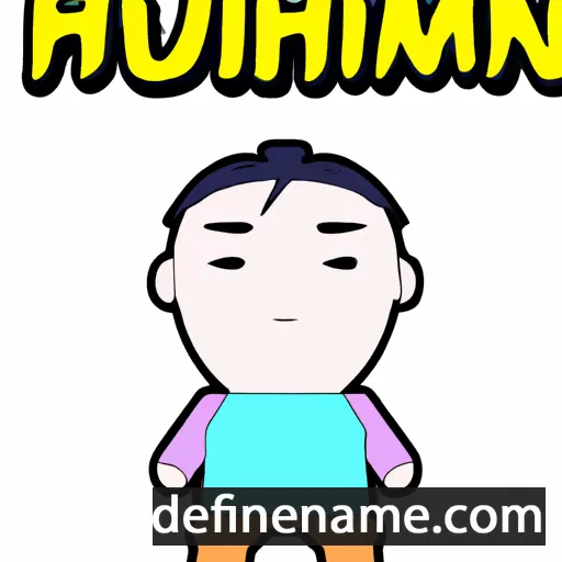 cartoon of the name Hunan