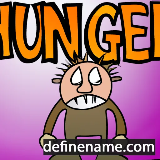 Hunger cartoon