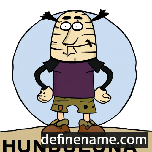 cartoon of the name Hunibald